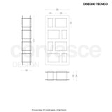 Libreria Mod. Quercia