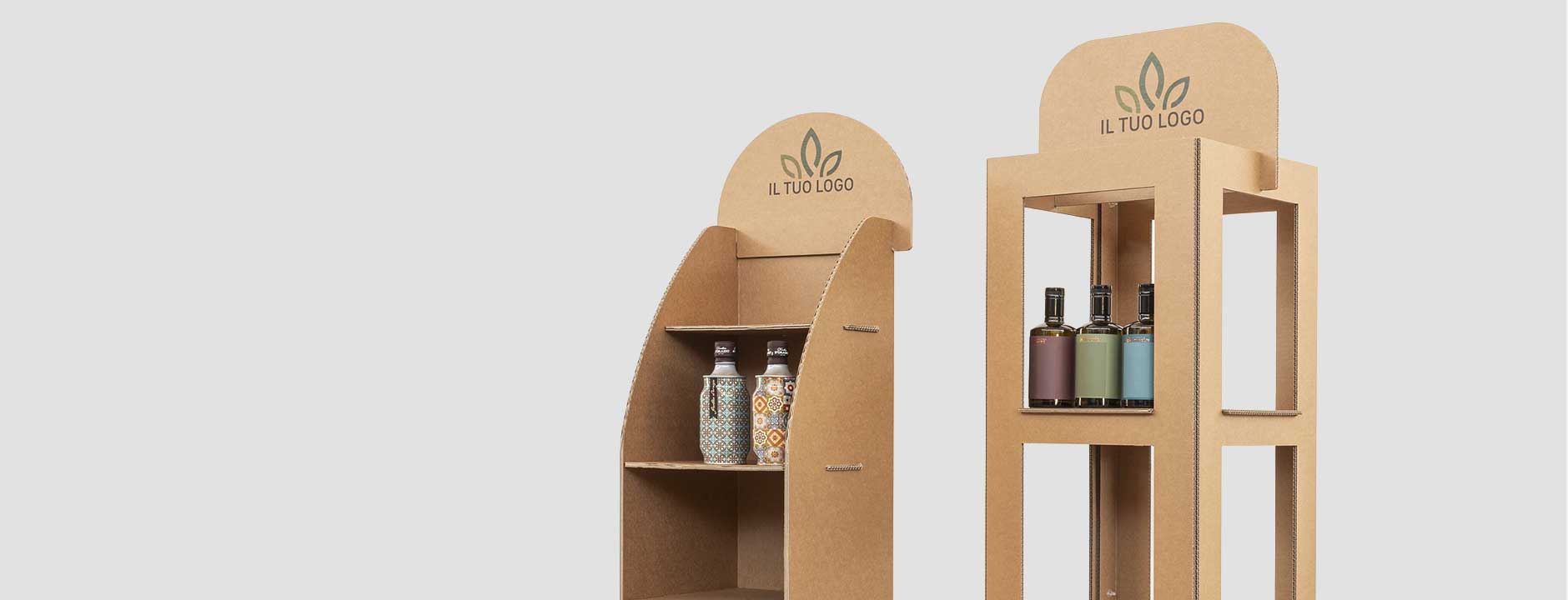 Espositori in cartone