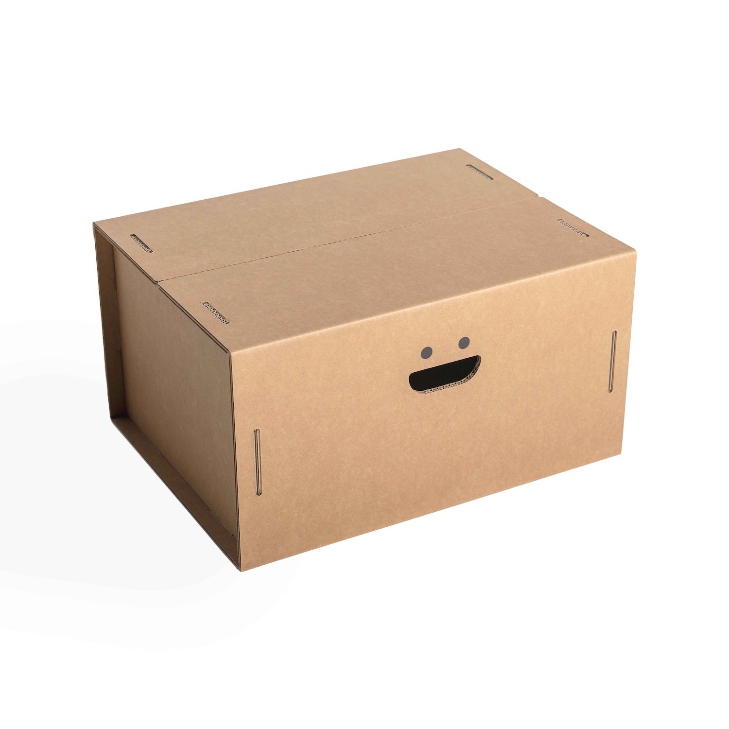 Set 4 scatole L organizer armadio colore 3 Olive - Corvasce Design