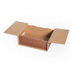 Set 4 scatole M organizer armadio colore 4 Terracotta - Corvasce Design