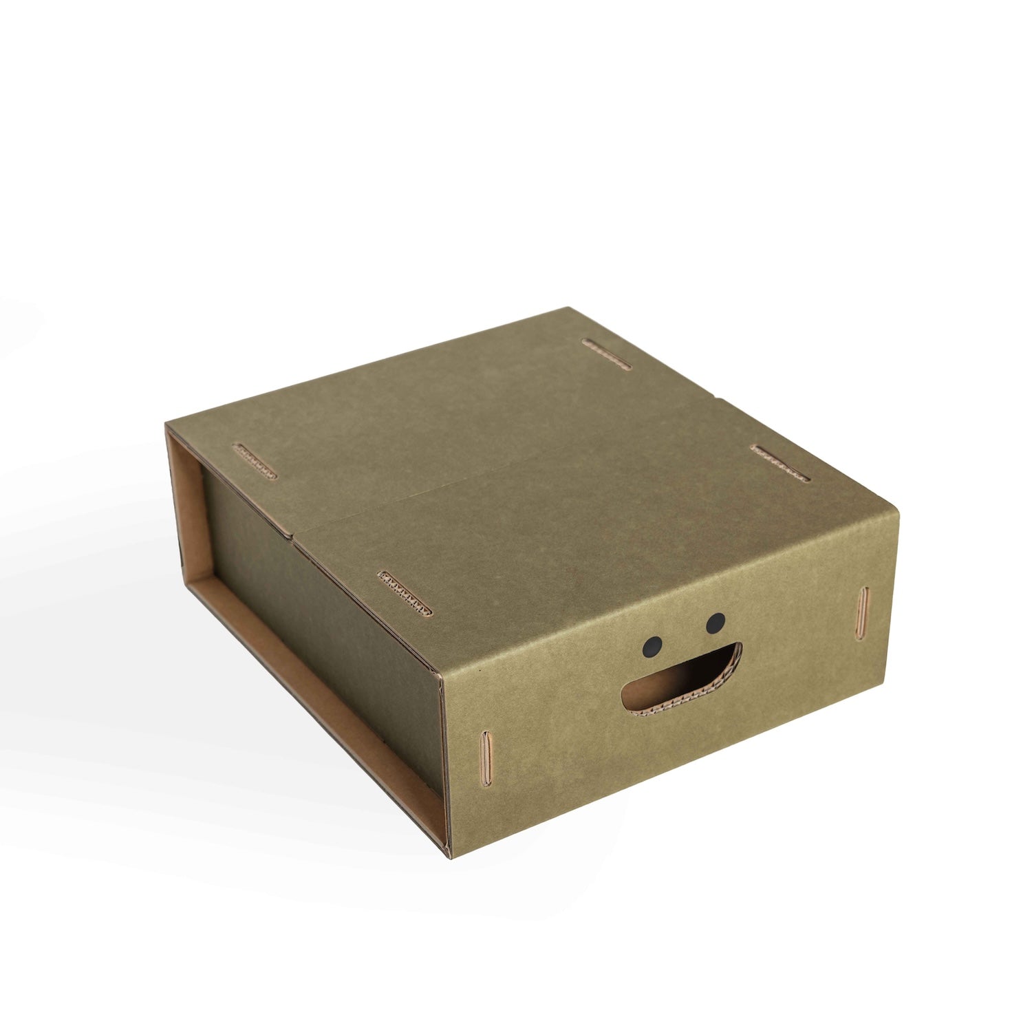 Set 6 scatole S organizer armadio colore 3 Olive - Corvasce Design