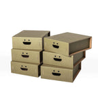 Set 6 scatole S organizer armadio colore 4 Olive - Corvasce Design