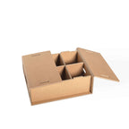 Set 6 scatole S organizer armadio colore 5 Avana - Corvasce Design