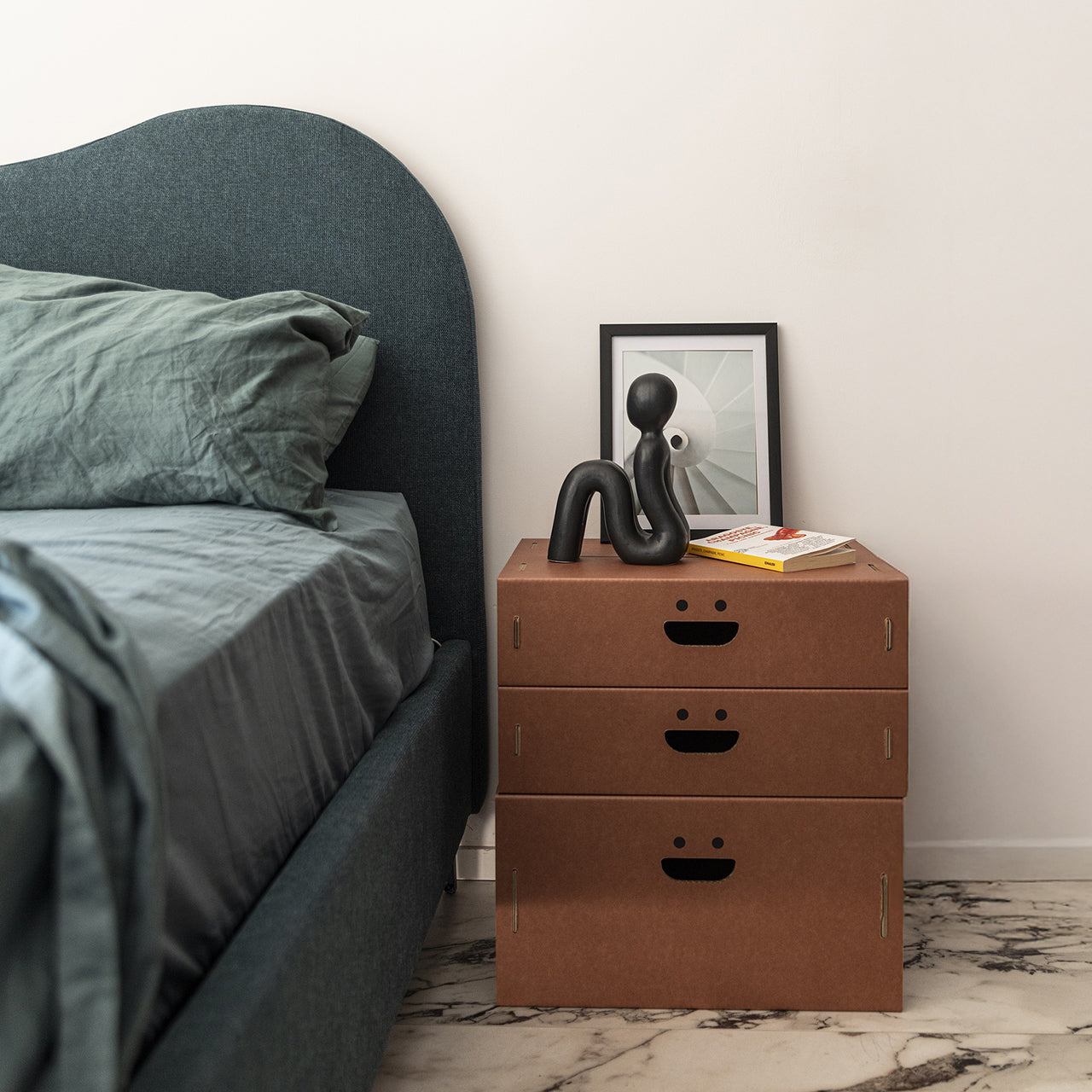 Scatole M organizer armadio in cartone lifestyle - Corvasce Design